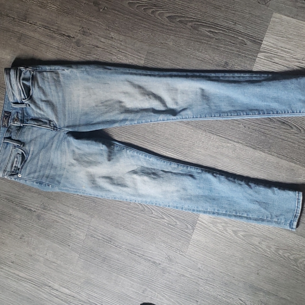 Abercrombie Low Rise Light Wash Super Skinny Jeans